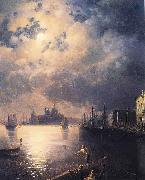 Ivan Aivazovsky Byron in Venice France oil painting artist